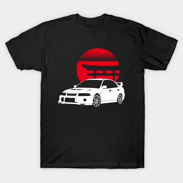 mitsubishi evolution T-Shirt by sok3